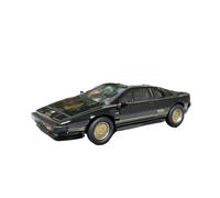 JXYAQTSOF 1:64 For Lotus Esprit Turbo Black Gold Chariot Car Model Home Decor Collection