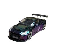 JXYAQTSOF 1:64 For Nissan Gtr R35 Rocket Metal Die-Cast Static Miniature Car