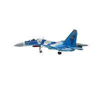 JXYAQTSOF 1:72 Fit For Su 27UB Flanker-C Fighter Model 2010 Kazakhstan Air Force Static Simulation Aircraft Model