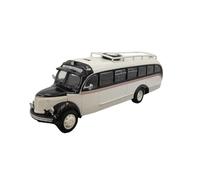 JXYAQTSOF 1:72 For Reo Speedwagon 1946 Bus Coach Alloy Car Model Miniature Vehicle Collectible Souvenir