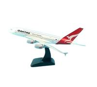 JXYAQTSOF 16CM 20CM For Australian A380 Qantas Airways Aircraft Model Die-cast Metal Alloy Aircraft Collection Model(20CM 245)