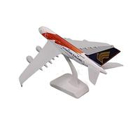 JXYAQTSOF 20cm Fit For Red Aviation Flag Airbus 380 A380 Painting Die-Cast Airplane Model Plane Plane Gift