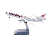 JXYAQTSOF Alloy 1:200 Scale Model Aircraft For Hawaiian Airlines McDonnell Douglas DC-10-30 Jet Aircraft Model N12061