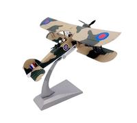 JXYAQTSOF Alloy 1:72 Scale Collectible Model For British Swordfish Torpedo Attack Aircraft Biplane Fighter Military Model