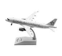 JXYAQTSOF Alloy Collectible Plane 1:200 FOR Lufthansa Airlines StarAlliance Airbus 320 Diecast Aircraft Model D-AIQS