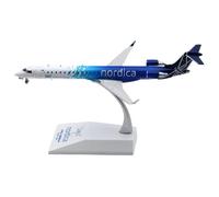 JXYAQTSOF Alloy Collectible Plane 1:200 For SAS Scandinavian Airlines Bombardier CRJ-900 Diecast Aircraft Model ES-ACG