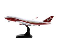 JXYAQTSOF Alloy Collectible Plane 1:400 For Global Super Tanker Boeing B747-400 Diecast Aircraft Model Flaps Down