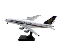 JXYAQTSOF Alloy Collectible Plane 1:400 For Singapore Airlines StarAlliance AIRBUS A380 Diecast Aircraft Jet Model
