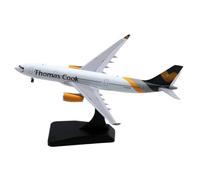 JXYAQTSOF Alloy Collectible Plane 1:400 For Thomas Cook Airlines Airbus A330-200 Diecast Aircraft JET Model G-MDBD