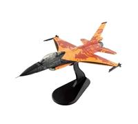 JXYAQTSOF Alloy Collection Model 1/72 Scale For Ha3885 Netherlands Air Force F-16AM Fighter Military Model Orange Lion
