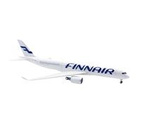 JXYAQTSOF Alloy Metal 1:200 Scale Model For Finnair A350-900 Diecast Aircraft Model OH-LWR With Stand