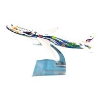 JXYAQTSOF Alloy Metal Airplane Model For Air India A320 Model Airplane With Stand Children Gift Collection 16 Cm(308)
