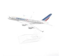 JXYAQTSOF Alloy Metal Model For Air France Concorde Prefabricated Aircraft Model Die-casting 1:400 Scale Model Aircraft(France A380)