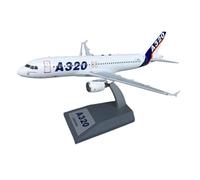 JXYAQTSOF Die-cast 1/200 Scale Aircraft Model For A320 F-WWBA Passenger Aircraft Alloy Metal Model Aircraft