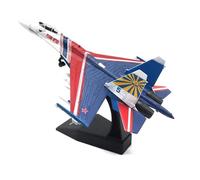 JXYAQTSOF Diecast 1/100 Scale For Russian Su35 Military Aircraft Model SU-35 Fighter Alloy Aircraft Collectible Model(Su35 Performing)