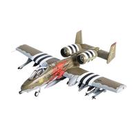 JXYAQTSOF Diecast 1/144 Scale Collectible Model For Air Force A-10 Fighter Military Model Alloy Finished Model Aircraft