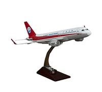 JXYAQTSOF Diecast Aeroplanes 1:100 Fit For Sichuan Airlines A320 Plane Alloy Die-cast Model Collectible Aircraft Souvenir Gift