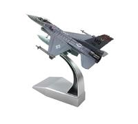 JXYAQTSOF Diecast Aeroplanes 1:100 For Air Force F-16c Warhawk Fighter Simulation Aircraft Model Finished Product Die-Casting Planes