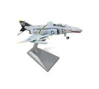 JXYAQTSOF Diecast Aeroplanes 1:100 For F-4 Fighter Bomber Pirate Flag Non-RTR Collectible Hobby Toys