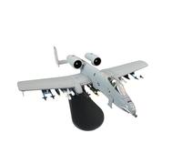 JXYAQTSOF Diecast Aeroplanes 1/100 For Metal Flying Tigers (with Stand) Die-cast Alloy A-10A Attack Aircraft A10 Tank Fighter Model Replica Military Aircraft Collection Display Gift