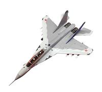 JXYAQTSOF Diecast Aeroplanes 1：100 For MIG35 Military Fighter Metal Aircraft Finished Model Simulation Desktop Display Decorations