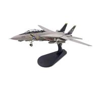 JXYAQTSOF Diecast Aeroplanes 1:100 For Navy Z-8 F-14A F14 VF-84 Aircraft Model Variable Wing Alloy Airplane Replica