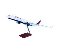 JXYAQTSOF Diecast Aeroplanes 1:125 Aircraft Replica Airbus For A350-900 Delta Scale Die-cast Aircraft Model Collectible 47 Cm