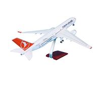 JXYAQTSOF Diecast Aeroplanes 1:125 Airplane Model On Wheels Fit For Airbus A350-900 Turkish Airlines Airplane Model Collection Miniatures