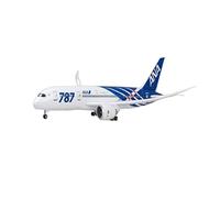 JXYAQTSOF Diecast Aeroplanes 1/130 For 787 B787 Dreamliner All Nippon Airways Model With Lights And Wheels Die-Cast Resin Airplane(A)