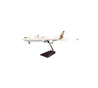 JXYAQTSOF Diecast Aeroplanes 1:135 For Uganda Airways 330 Passenger Airplane Model Africa Assembled Aviation Aircraft Gift Ornaments(No light)