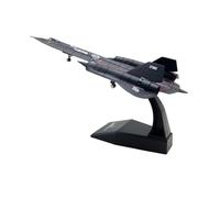 JXYAQTSOF Diecast Aeroplanes 1:144 For Air Force Sr-71 Blackbird Reconnaissance Aircraft Alloy Fighter Model Collection Decoration