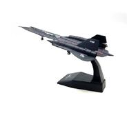 JXYAQTSOF Diecast Aeroplanes 1:144 For Air Force Sr-71 Reconnaissance Aircraft Alloy Fighter Model Collection Decoration