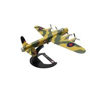 JXYAQTSOF Diecast Aeroplanes 1/144 For British Air Force Lancaster Die-cast Metal Bomber Model Alloy Simulation Aircraft Military Display Model Collection Souvenirs