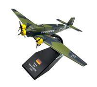 JXYAQTSOF Diecast Aeroplanes 1:144 For German Luftwaffe Junkers Ju52 Transport Plane Metal Military Diecast Airpalne Model Ornaments