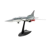 JXYAQTSOF Diecast Aeroplanes 1:144 For Soviet Tupolev TU22M3 Bomber Aircraft Metal Military Plane Toy Model Collection Ornament