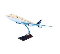 JXYAQTSOF Diecast Aeroplanes 1:150 Die-cast Metal Aircraft For Boeing B747-400 Saudi Arabia Scale Die-cast Aircraft Model 47cm