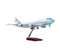 JXYAQTSOF Diecast Aeroplanes 1:150 Fit For B747 Air Force One Aircraft Resin Diecast Model Gift Souvenir With Light And Wheel Plane(Without light)