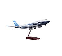 JXYAQTSOF Diecast Aeroplanes 1:150 Fit For Die Cast Alloy Model Civil Airliner Boeing 747 Resin Airbus Airplane With Lights And Wheels(A)