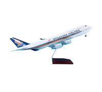 JXYAQTSOF Diecast Aeroplanes 1:150 For Boeing B747-400 Singapore Airlines Aircraft Model 47cm Wheeled Aircraft Gift Ornament
