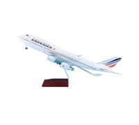 JXYAQTSOF Diecast Aeroplanes 1:150 Wheeled Aircraft Model For Boeing B747-400 Air France Replica Aircraft Model
