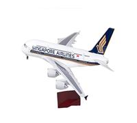 JXYAQTSOF Diecast Aeroplanes 1/160 Fit For Airbus A380 Aviation Model Lightweight Die-Cast Plastic Resin Airplane Collector Airliner Gift(A)