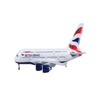 JXYAQTSOF Diecast Aeroplanes 1:160 Scale Model Aircraft Airbus Fit For A380 With Lights And Wheels Die-Cast Resin Aircraft Collection(A)