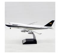 JXYAQTSOF Diecast Aeroplanes 1:200 For BOAC Airline Aircraft 747 B747-400 G-BYGC Model With Base Landing Gear Alloy Aircraft Model