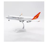 JXYAQTSOF Diecast Aeroplanes 1:200 For Carlita Aviation B747-400F N403KZ Scale Alloy Aircraft Model Commemorative Gift