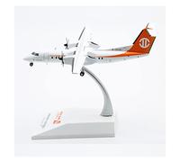 JXYAQTSOF Diecast Aeroplanes 1:200 For Dash-8-300 B-15225 UNI AIR Aircraft Alloy Metal Model With Base Landing Gear Collection Or Gift