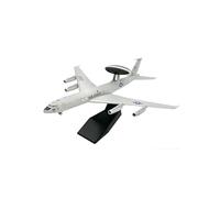 JXYAQTSOF Diecast Aeroplanes 1/200 For Die-cast Metal Air Force Boeing E-3 Lookout Early Warning Aircraft Fighter Finished Alloy Military Aircraft Model Ornament Collection Display (with Stand)