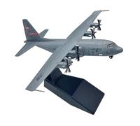 JXYAQTSOF Diecast Aeroplanes 1:200 For Lockheed C-130 Transport Aircraft Diecast Metal Airplane Military Plane Model Collection