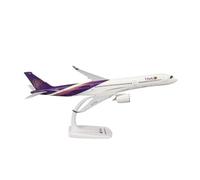 JXYAQTSOF Diecast Aeroplanes 1:200 For Thai Airways Airbus A350-900 Aviation ABS Plastic Assembly Airplane Model Toy Collection