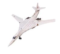 JXYAQTSOF Diecast Aeroplanes 1：200 For Tu-160 Scale White Swan Strategic Nuclear Bomber Military Combat Aircraft Model Collecting Gifts