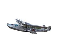 JXYAQTSOF Diecast Aeroplanes 1：300 For Diecast Commemorative Edition 4-engine Seaplane Alloy Aviation Model Desktop Collection